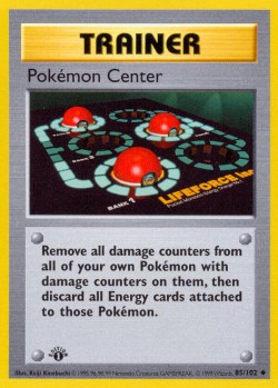 Carte Pokémon: Pokémon Center