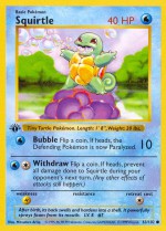 Carte Pokémon: Carapuce