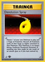 Carte Pokémon: Vaporisateur rétrograde