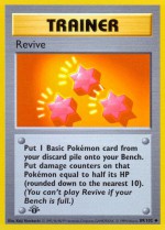 Carte Pokémon: Réanimation