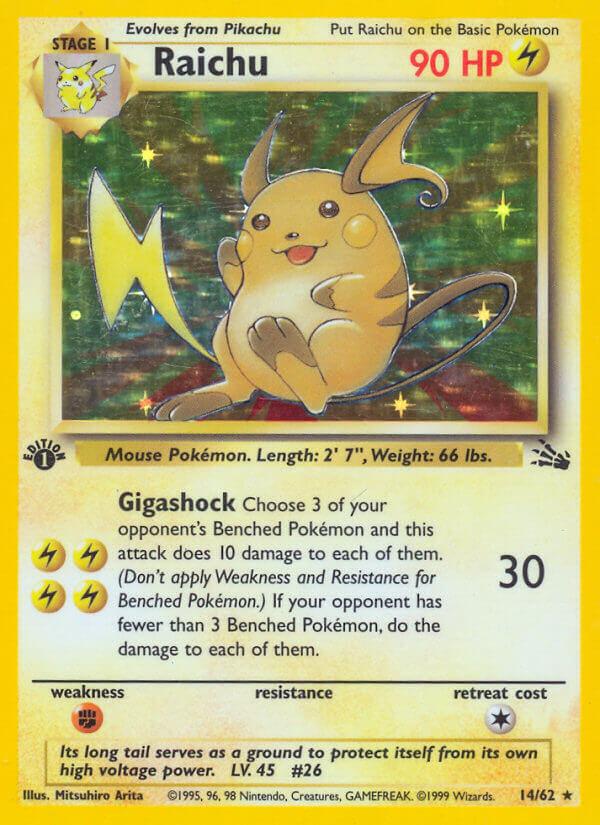 Carte Pokémon: Raichu [Raichu]