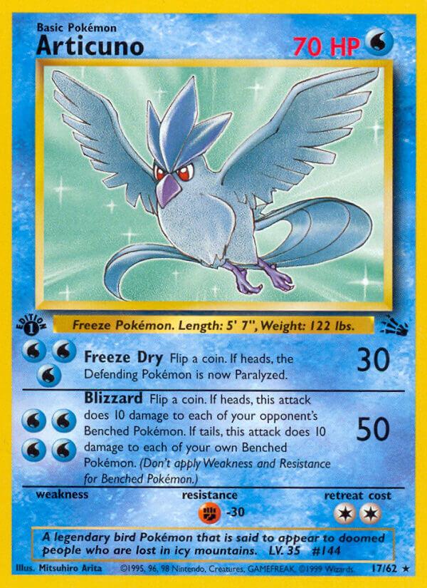 Carte Pokémon: Articuno [Artikodin]