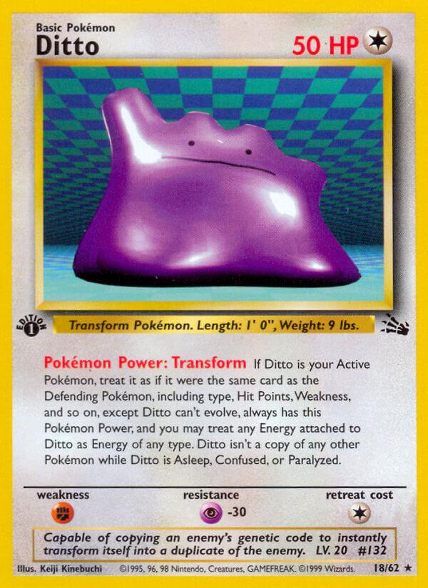 Carte Pokémon: Ditto [Metamorph]