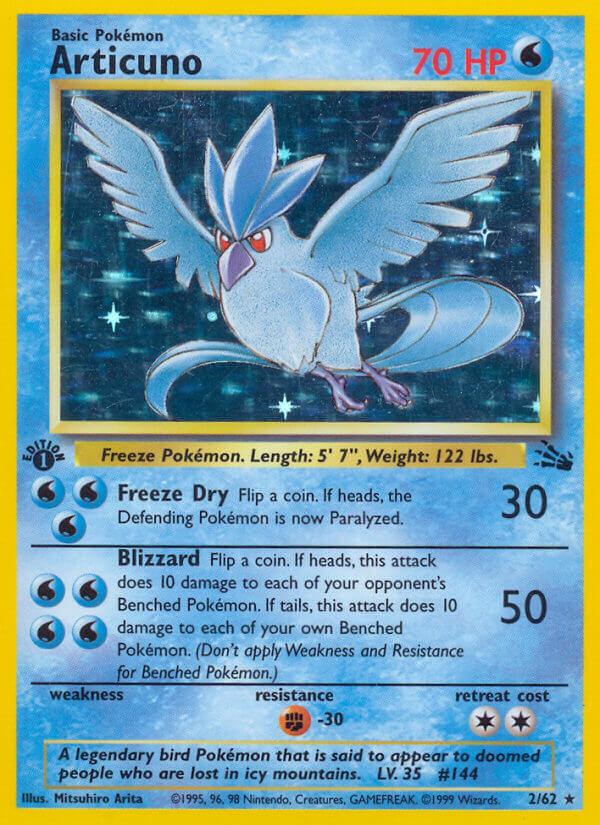 Carte Pokémon: Articuno [Artikodin]