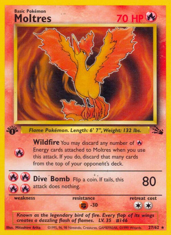 Carte Pokémon: Moltres [Sulfura]