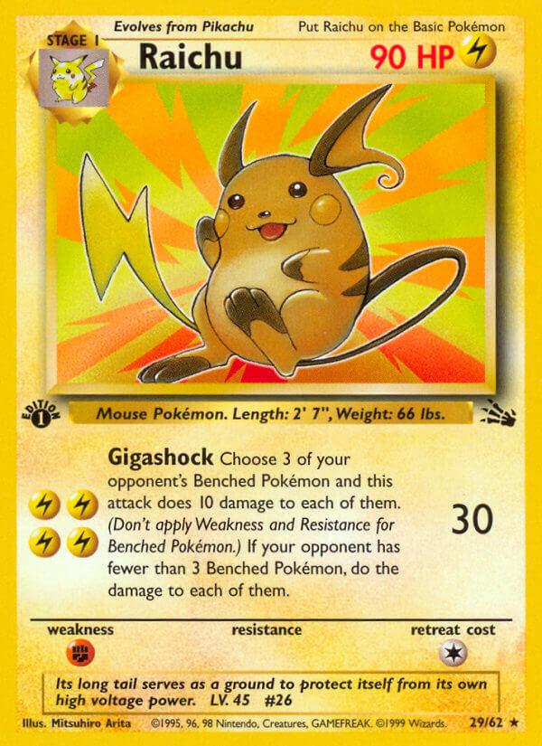 Carte Pokémon: Raichu [Raichu]