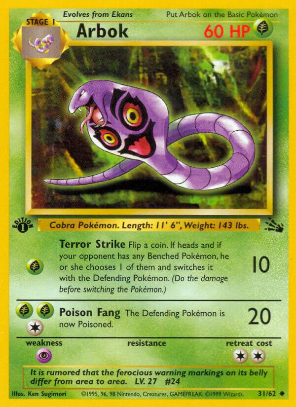 Carte Pokémon: Arbok [Arbok]