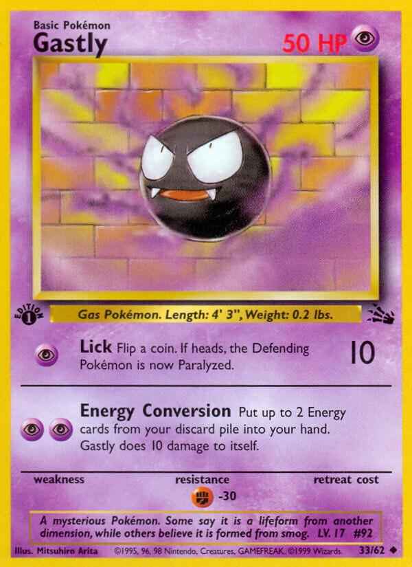 Carte Pokémon: Gastly [Fantominus]