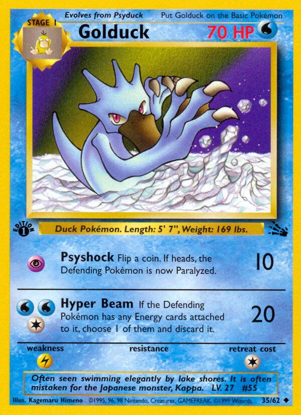 Carte Pokémon: Golduck [Akwakwak]