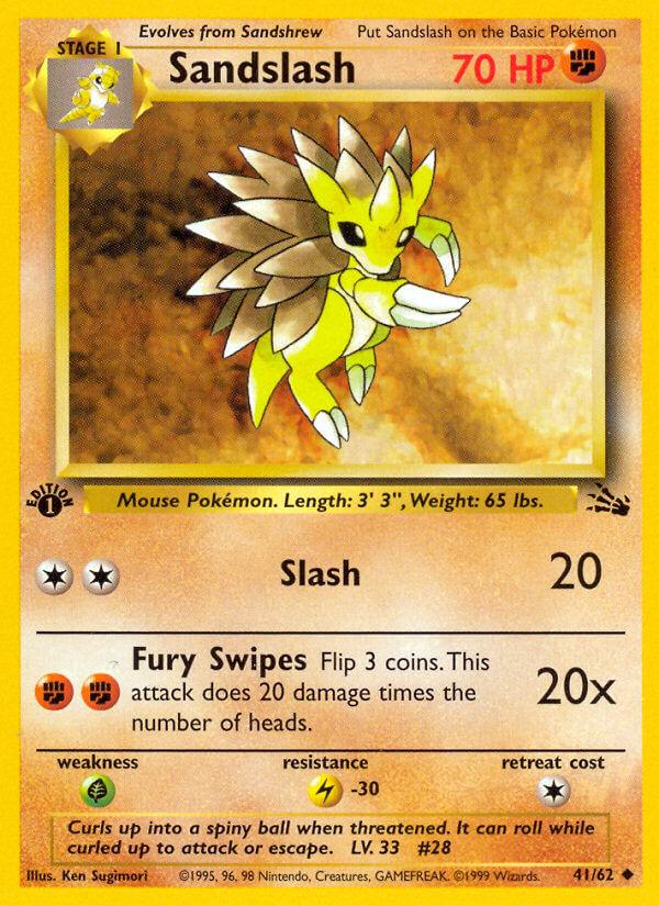 Carte Pokémon: Sandslash [Sablaireau]