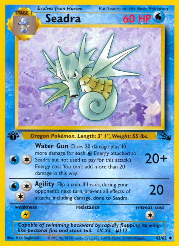 Carte Pokémon: Seadra [Hypocéan]