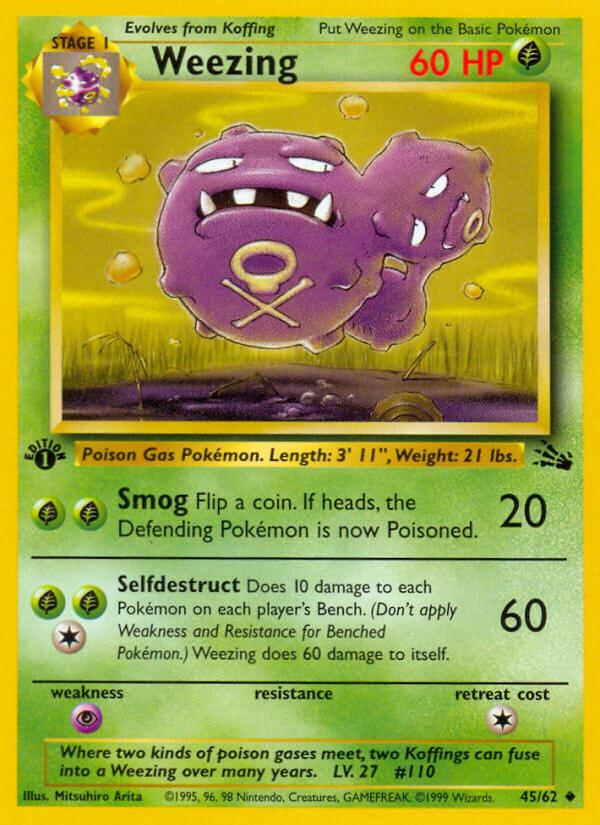 Carte Pokémon: Weezing [Smogogo]