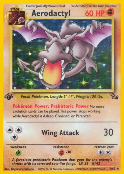 Carte Pokémon: Aerodactyl