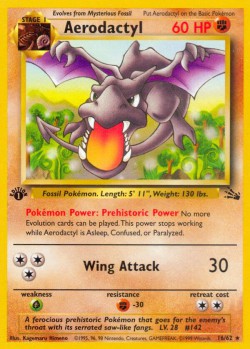 Carte Pokémon: Aerodactyl