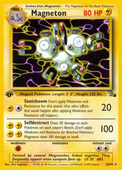 Carte Pokémon: Magneton