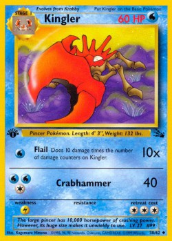 Carte Pokémon: Kingler