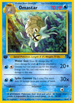 Carte Pokémon: Omastar