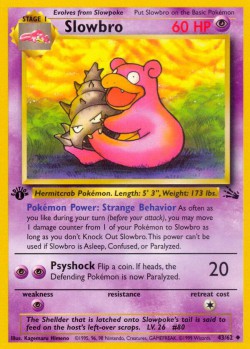 Carte Pokémon: Slowbro