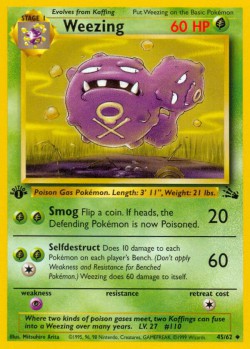 Carte Pokémon: Weezing