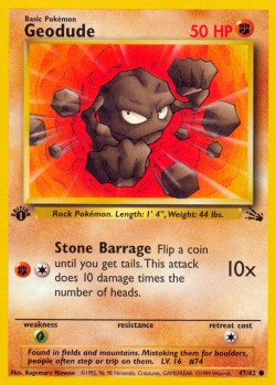 Carte Pokémon: Geodude