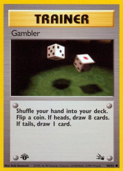 Carte Pokémon: Gambler