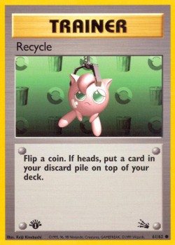 Carte Pokémon: Recycle