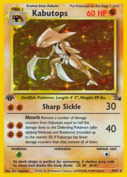 Carte Pokémon: Kabutops