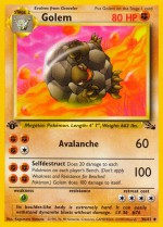 Carte Pokémon: Grolem