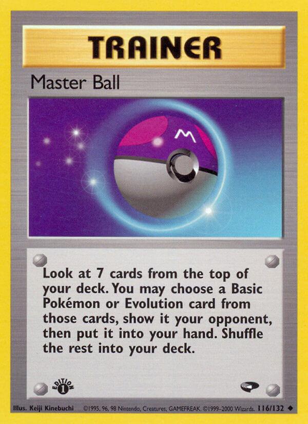 Carte Pokémon: Master Ball [Master Ball]