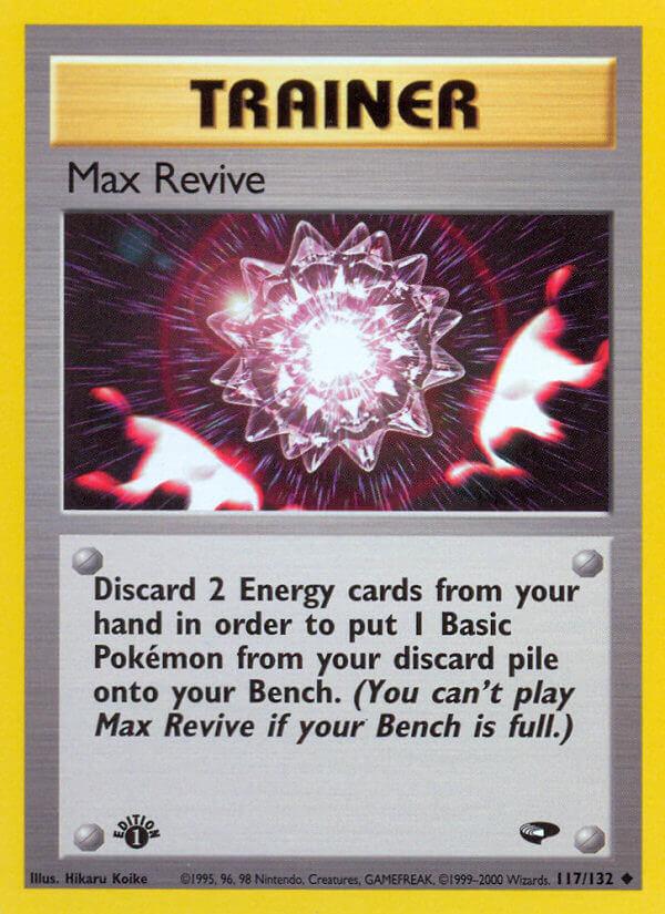 Carte Pokémon: Max Revive [Rappel Max]