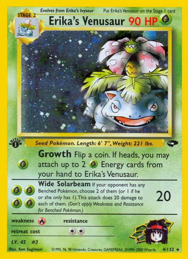 Carte Pokémon: Erika's Venusaur [Florizarre d'Erika]