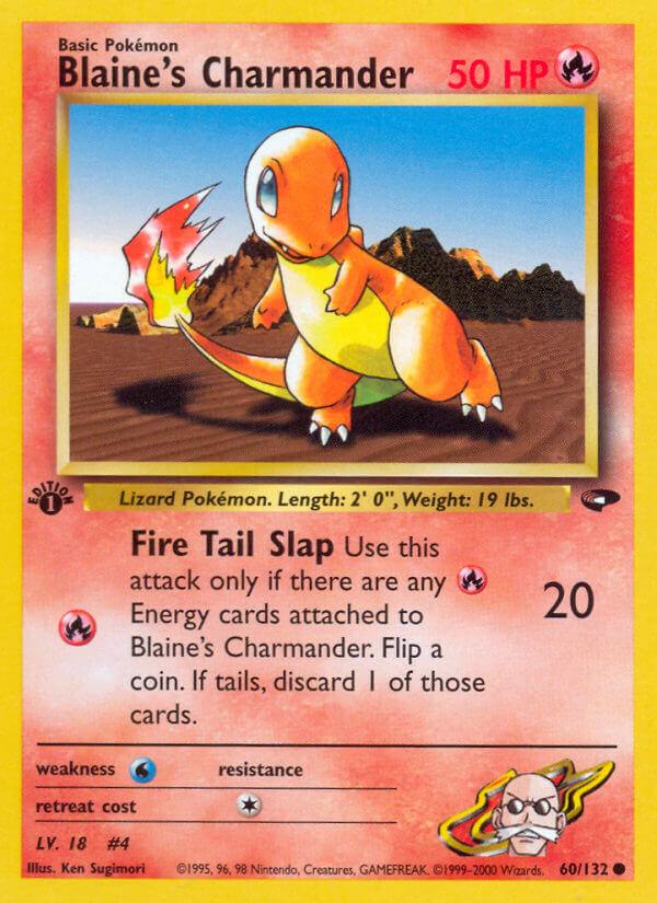 Carte Pokémon: Blaine's Charmander [Salamèche d'Auguste]