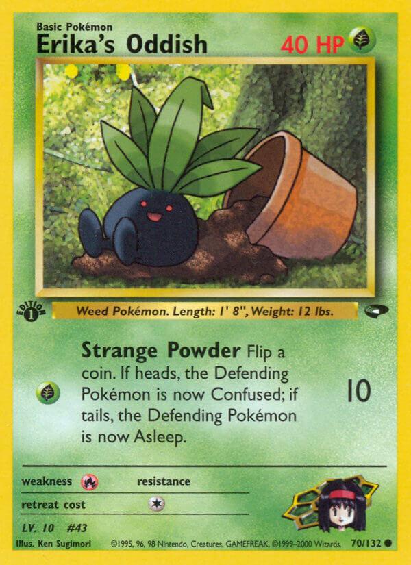 Carte Pokémon: Erika's Oddish [Mystherbe d'Erika]