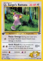 Carte Pokémon: Rattata