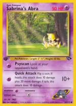 Carte Pokémon: Abra