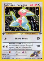 Carte Pokémon: Porygon