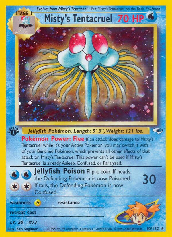 Carte Pokémon: Misty's Tentacruel [Tentacruel d'Ondine]