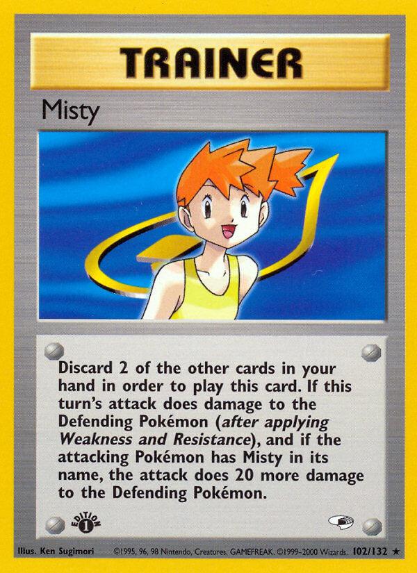 Carte Pokémon: Misty [Ondine]