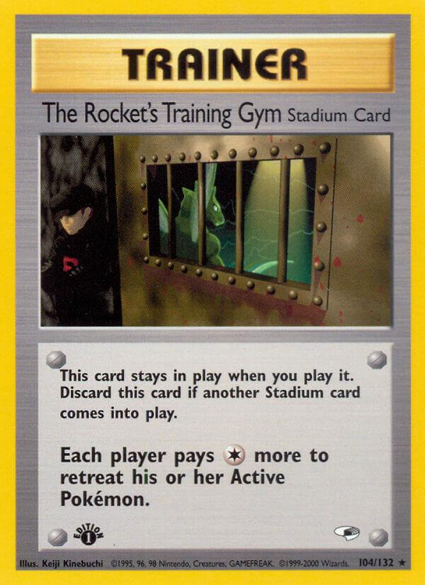 Carte Pokémon: The Rocket's Training Gym [Arène d'entraînement des Rocket]