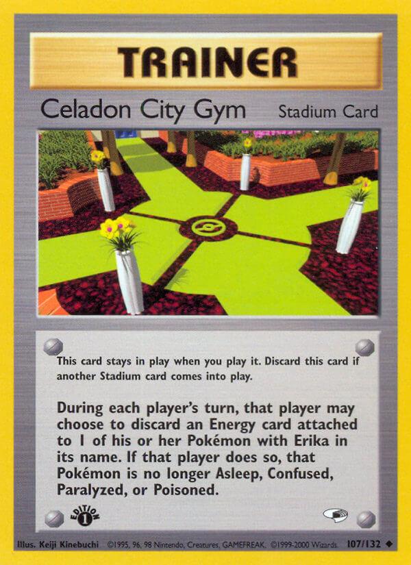 Carte Pokémon: Celadon City Gym [Arène De Céladopole]