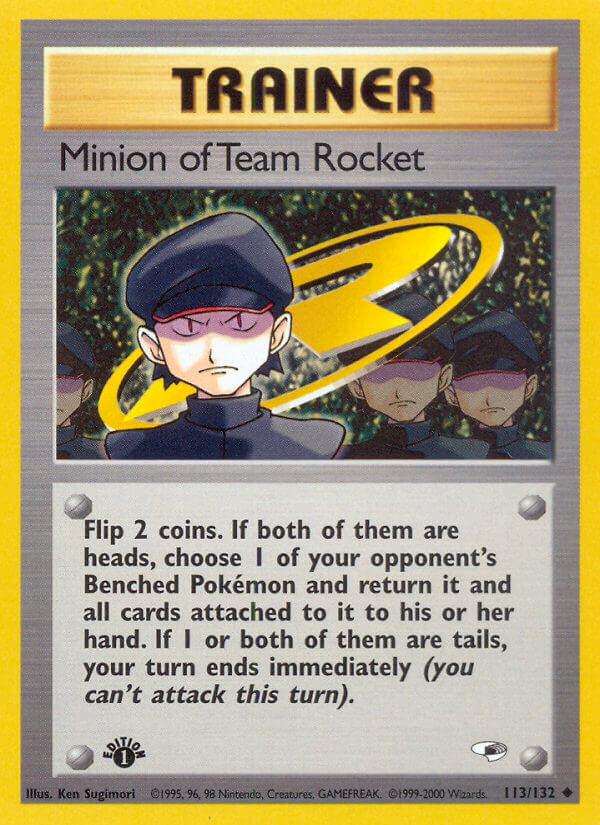 Carte Pokémon: Minion of Team Rocket [Sbire de la Team Rocket]