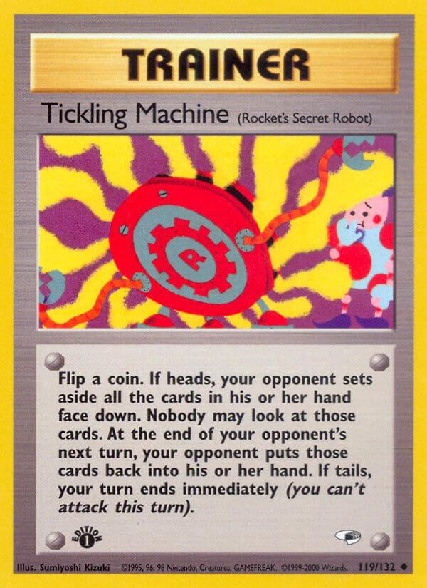 Carte Pokémon: Tickling Machine [Machine à Chatouilles]