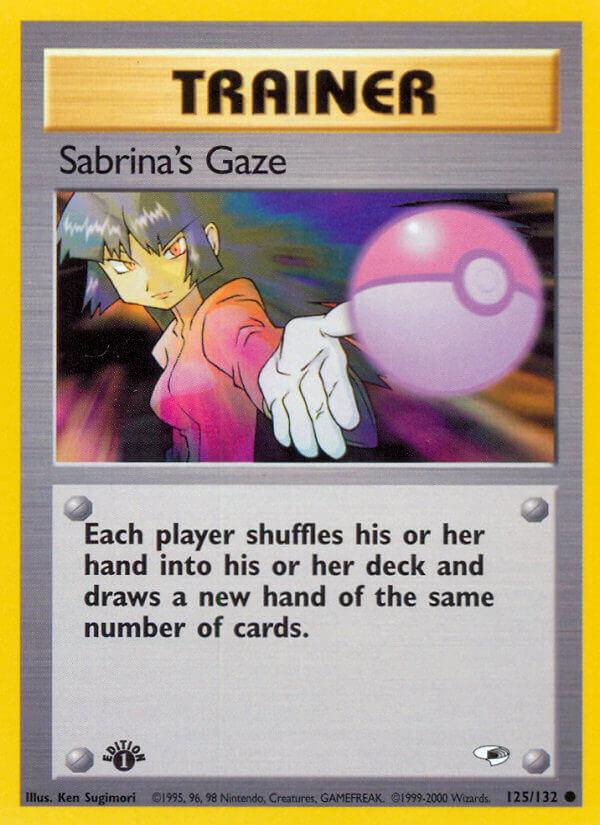 Carte Pokémon: Sabrina's Gaze [Regard de Morgane]