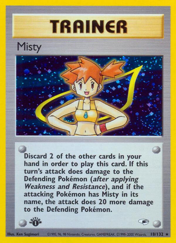 Carte Pokémon: Misty [Ondine]