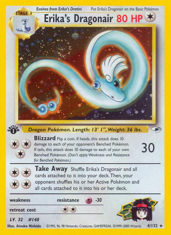 Carte Pokémon: Erika's Dragonair [Draco d'Erika]