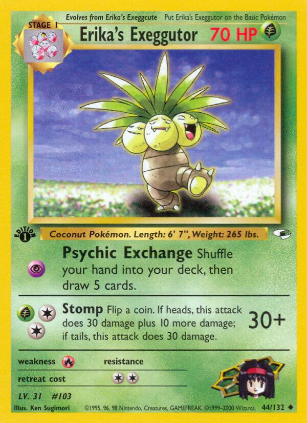 Carte Pokémon: Erika's Exeggutor [Noadkoko d'Erika]