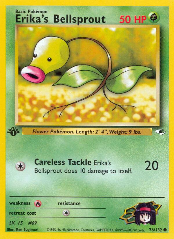 Carte Pokémon: Erika's Bellsprout [Chétiflor d'Erika]