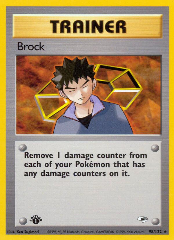 Carte Pokémon: Brock [Pierre]