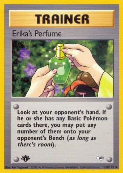 Carte Pokémon: Erika's Perfume