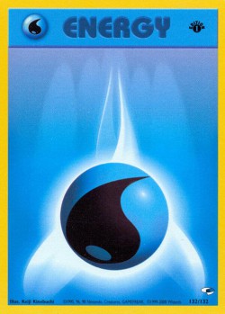 Carte Pokémon: Water Energy